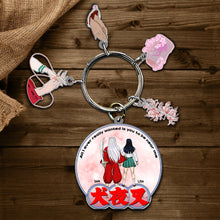 Load image into Gallery viewer, Custom Anime Couple Keychain - Unique Valentine&#39;s Day Gifts for Pop Culture Lovers Keychains PopCulturePrints
