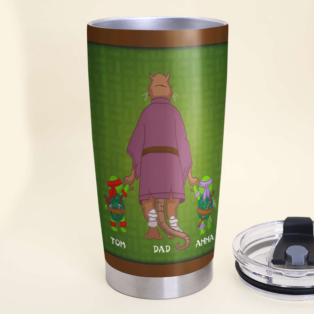 Personalized Father's Day Tumbler - Heartfelt Dad Gift Tumbler Cup PopCulturePrints