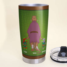 Load image into Gallery viewer, Personalized Father&#39;s Day Tumbler - Heartfelt Dad Gift Tumbler Cup PopCulturePrints
