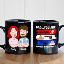 Load image into Gallery viewer, Personalized Dad Coffee Mug - Funny Family-Themed Gift Coffee Mug PopCulturePrints

