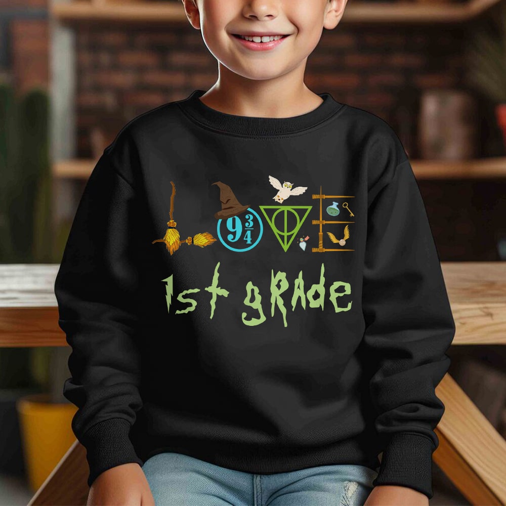 Personalized 1st Grade & Schwifty T-Shirt for Kids