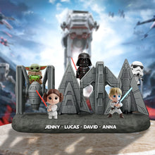 Load image into Gallery viewer, &quot;Celebrate Mom’s Galactic Love!&quot; - Personalized Plaque for Mom - Perfect Gift for Her, Grandma, and More Shaped Plaques PopCulturePrints
