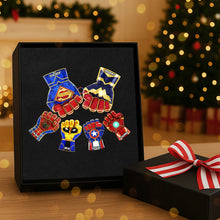 Load image into Gallery viewer, Family Fist Bump Ornament - Personalized Gifts for Family Bonding Ornament PopCulturePrints
