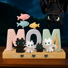 Load image into Gallery viewer, &quot;Celebrate Love with Custom Fun - Enchanted Mom Acrylic Plaque, Personalized Gift for Mom, Grandma, and More!&quot; Shaped Plaques PopCulturePrints
