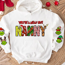 Load image into Gallery viewer, Personalized Christmas Nanny Shirt - Fun &amp; Festive Gift AOP Products PopCulturePrints
