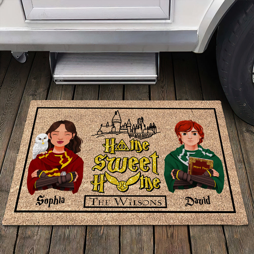 Personalized Wizarding World Welcome Mat