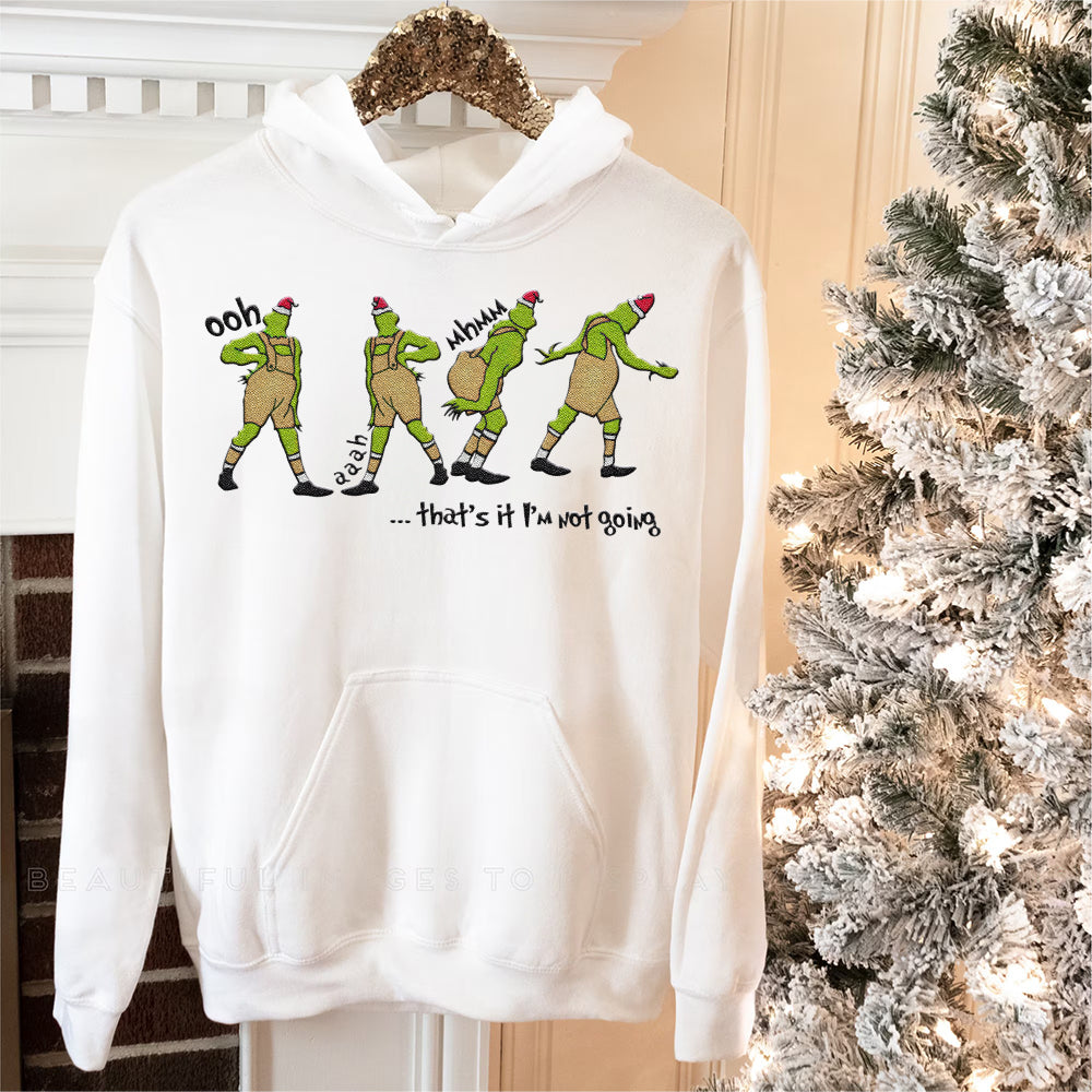 Festive Grinch Dance Christmas Sweatshirt