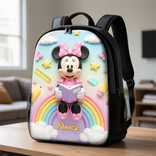 Load image into Gallery viewer, “Make Every Day Special” - Cute Cartoon School Bag - Personalized Gifts for Kids Backpack PopCulturePrints
