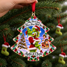 Load image into Gallery viewer, My Heart Grew Three Sizes With You - Romantic Couple Christmas Ornament Ornament PopCulturePrints
