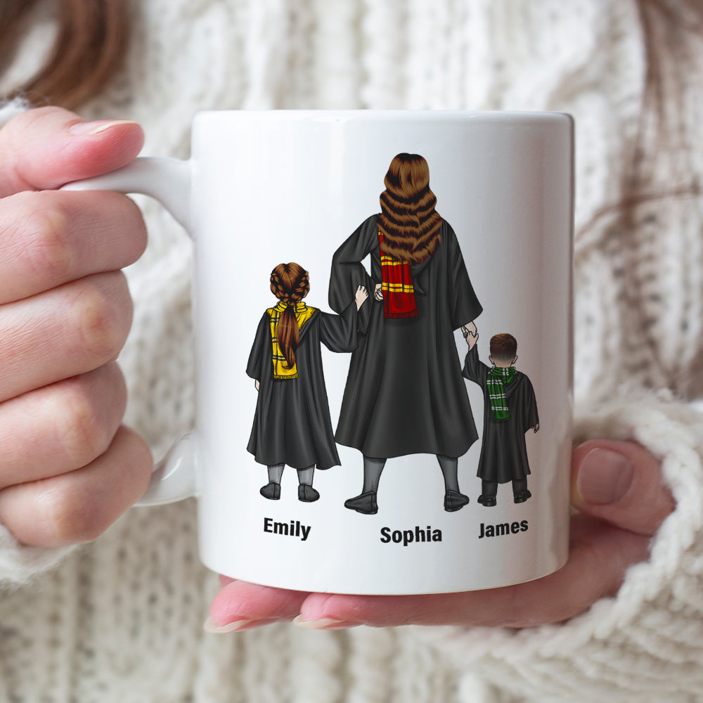 Personalized Best Mom Ever Magic Family Mug