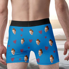 Load image into Gallery viewer, Personalized Funny Boxer Briefs for Men - Hot Dog Love Boxer Briefs PopCulturePrints
