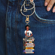 Load image into Gallery viewer, Personalized Keychain for Movie Lovers - Unique Gift for Film Enthusiasts Keychains PopCulturePrints
