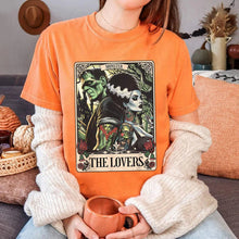 Load image into Gallery viewer, &quot;When Monsters Meet Love&quot; - Monsters In Love Shirt, Personalize Your Gift for Movie Fans Shirts PopCulturePrints
