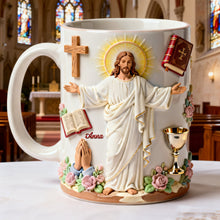 Load image into Gallery viewer, Faith in Christ Coffee Mug - Personalized Gift for Believers Coffee Mug PopCulturePrints
