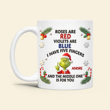Load image into Gallery viewer, Roses Are Red, Violets Are Blue Coffee Mug - Personalized Gift for Everyone Who Loves Humor Coffee Mug PopCulturePrints
