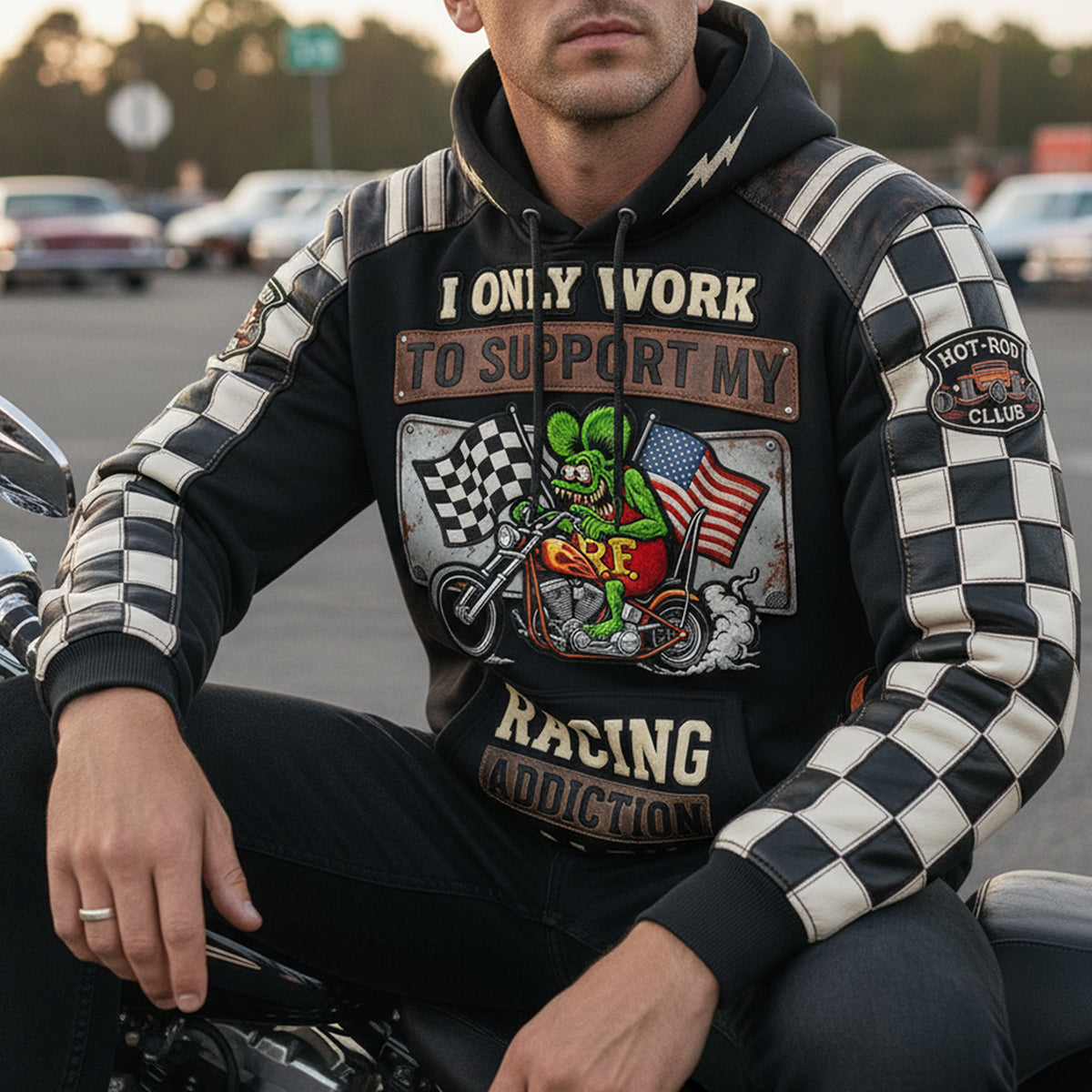 Racing Addiction 3D Shirt – Personalized Gifts for Hot Rod Lovers AOP Products PopCulturePrints