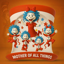 Load image into Gallery viewer, &quot;Mother of All Things&quot; - A Personalized Custom Plaque - Gift for Mom, Grandma, and All Mothers Shaped Plaques PopCulturePrints
