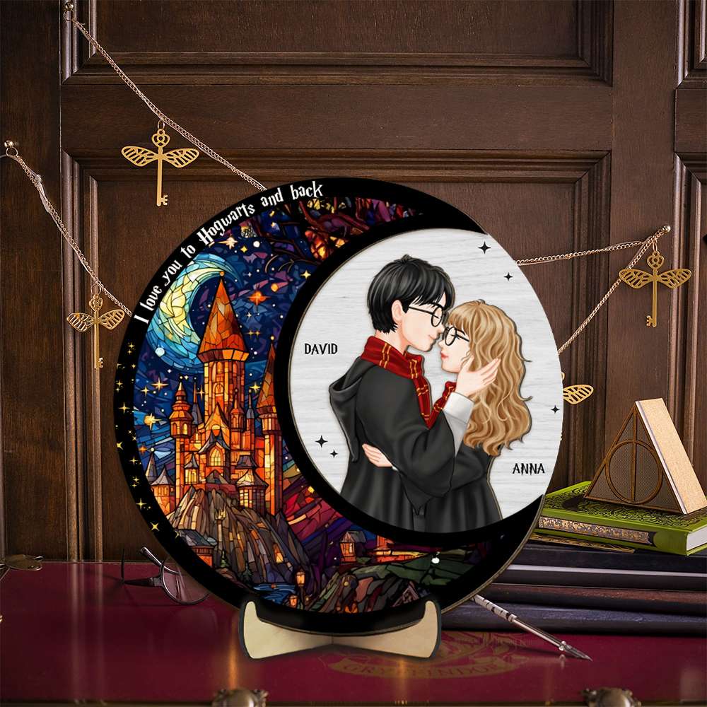 Personalized Harry Potter Themed Romantic Wall Art