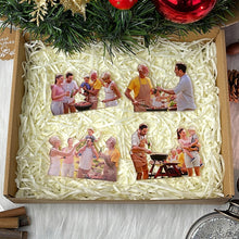 Load image into Gallery viewer, Personalized Family BBQ Photo Ornaments
