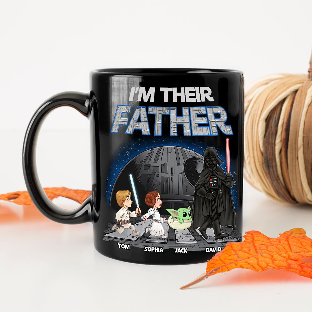 Custom Father's Day Mug - Galactic Dad Theme Coffee Mug PopCulturePrints