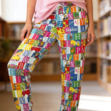 Load image into Gallery viewer, “Read to Your Heart's Desire” - Unique Personalized Sweatpants for Book Lovers Shorts and Pants PopCulturePrints
