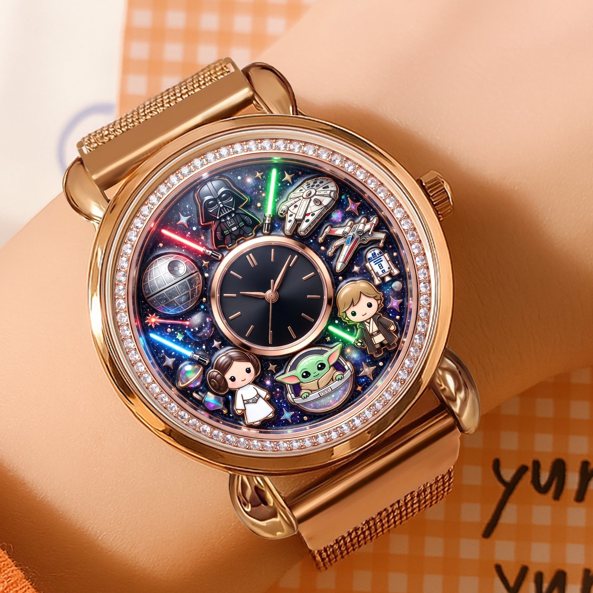 “A Galaxy of Time” - Space Theme Watch - Personalized Gift for Pop Culture Fans