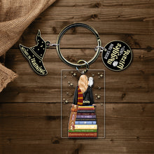 Load image into Gallery viewer, Personalized Wizard Themed Keychain
