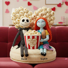 Load image into Gallery viewer, Love That Pops - Personalized Popping Couple Pillow Pillow PopCulturePrints
