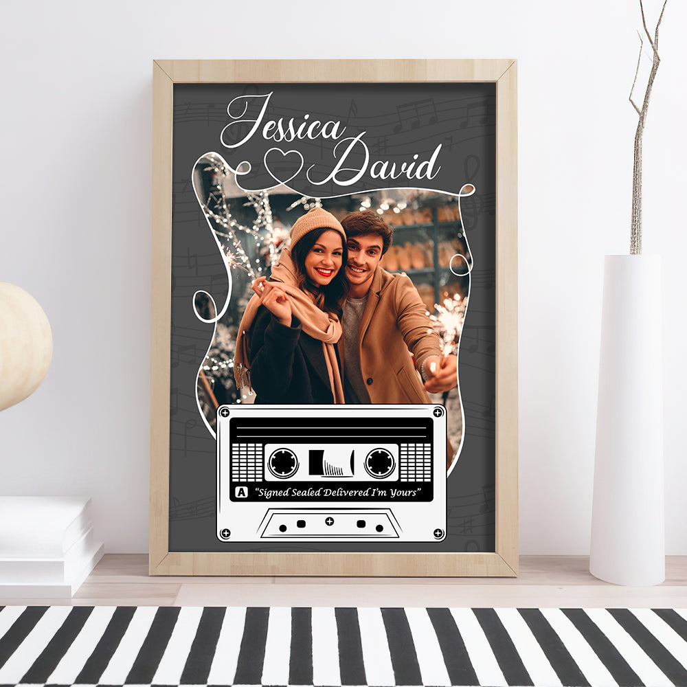 Personalized Sweet Couple Canvas - Unique Gifts for Him and Her Poster & Canvas PopCulturePrints