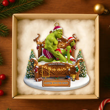 Load image into Gallery viewer, “Sleeping with the Enemy” - Funny Couple Tree Ornament, Personalized Christmas Gift for Couples Ornament PopCulturePrints
