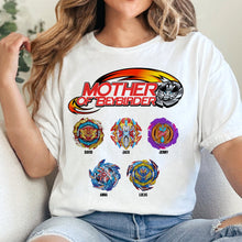 Load image into Gallery viewer, “Celebrate Your Beyblade Family!” - Personalized Mother Of Beyblader Shirt - Unique Gift For Mom, Grandma, and Beyblade Fans Shirts PopCulturePrints
