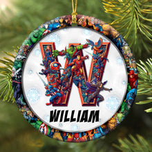Load image into Gallery viewer, Personalized Christmas Ornaments for Pop Culture Fans Ornament PopCulturePrints
