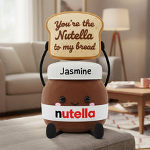 Load image into Gallery viewer, You're the Nutella to My Bread - Personalized Sweet Choco Love Couple Pillow Pillow PopCulturePrints
