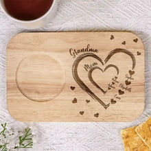 Load image into Gallery viewer, &quot;Love is in the Heart&quot; - Personalized Marble Mug &amp; Serving Board Combo - Gift for Mom, Grandma, and Loved Ones Combo Marble Mug &amp; Serving Board PopCulturePrints
