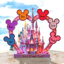 Load image into Gallery viewer, Best Mom Ever - Personalized Acrylic Plaque for Loving Mothers Shaped Plaques PopCulturePrints
