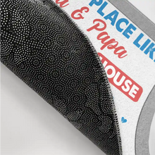 Load image into Gallery viewer, There&#39;s No Place Like Grandma &amp; Grandpa&#39;s - Personalized Doormat Doormat PopCulturePrints
