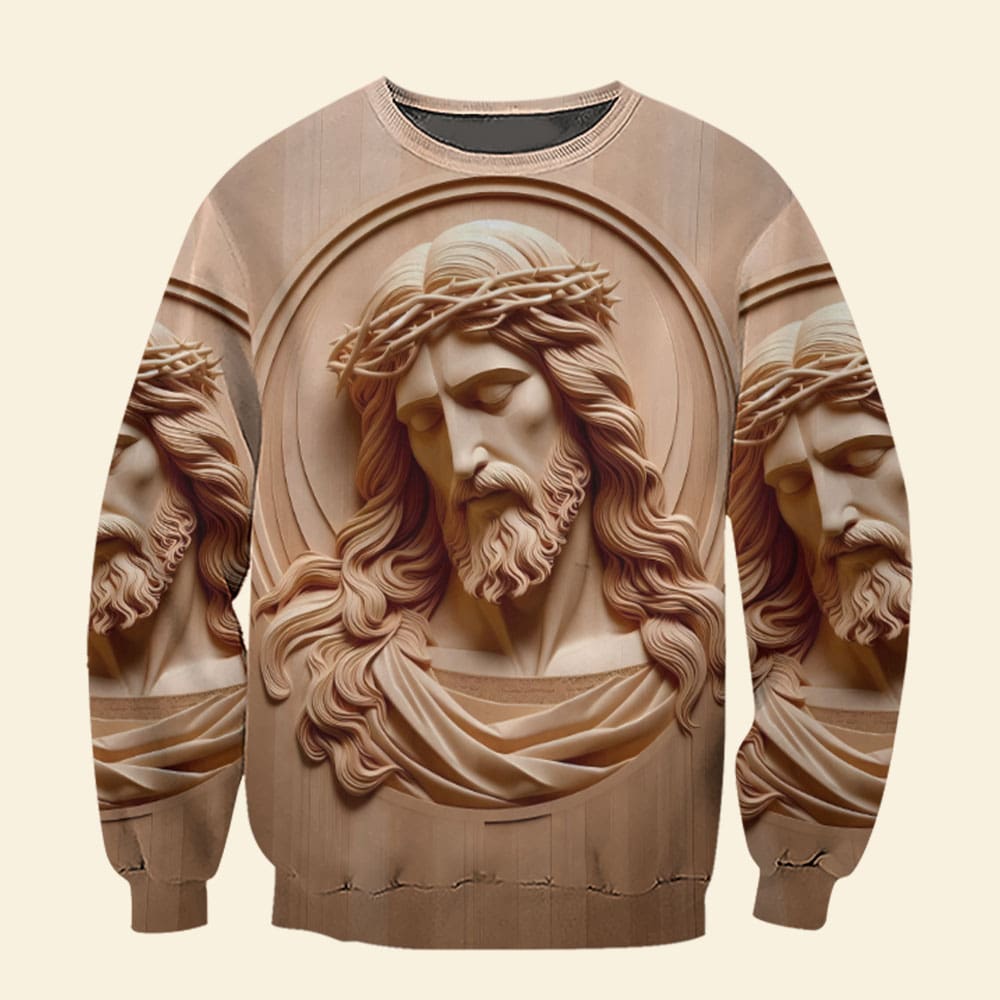 Personalized 3D Jesus Lover Hoodie - Perfect Gift for Easter & Special Occasions AOP Products PopCulturePrints