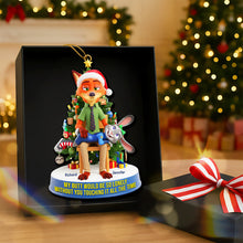 Load image into Gallery viewer, My Butt Would Be So Lonely Without You Touching It All The Time - Personalized Cheeky Couple Ornament Ornament PopCulturePrints
