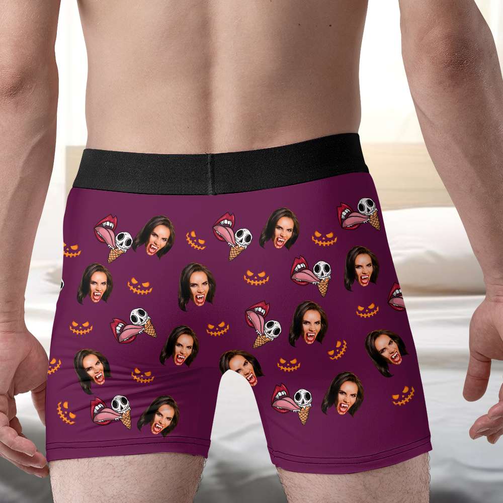 I Licked It So It's Mine - Personalized Halloween Boxers