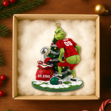 Load image into Gallery viewer, “Score Big with Laughter!” Personalized Funny Rival Gifts for Sport Lovers - Custom Christmas Ornament for Fans Ornament PopCulturePrints
