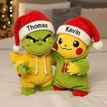 Load image into Gallery viewer, Friends Forever: Personalized Couple Christmas Pillow - Unique Gifts for Besties and Loved Ones Pillow PopCulturePrints
