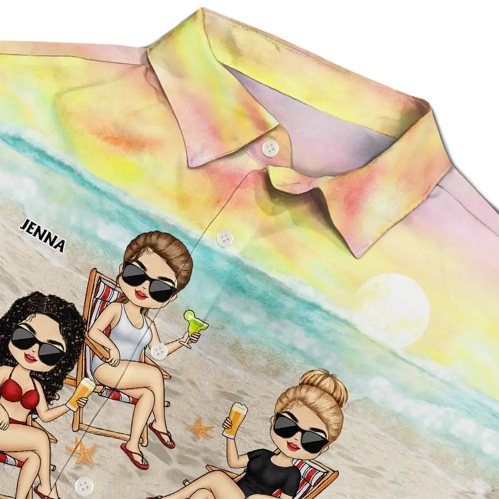 Love You To The Beach And Back - Personalized Hawaiian Shirt for Friendship & Summer Memories Hawaiian Shirt PopCulturePrints