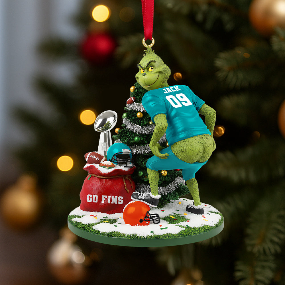 “Score Big with Laughter!” Personalized Funny Rival Gifts for Sport Lovers - Custom Christmas Ornament for Fans Ornament PopCulturePrints