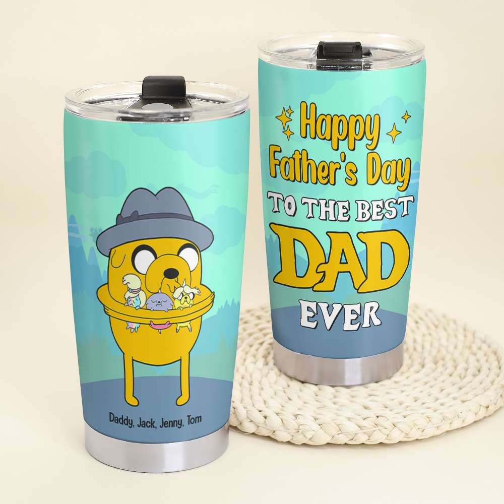 Personalized Adventure Dad Tumbler - Best Gift for Father's Day