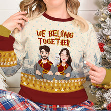 Load image into Gallery viewer, Personalized Harry Potter Themed Christmas Sweaters
