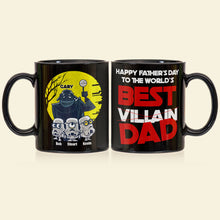 Load image into Gallery viewer, Personalized World&#39;s Best Villain Dad Coffee Mug - Father&#39;s Day Minion Design Coffee Mug PopCulturePrints
