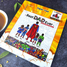 Load image into Gallery viewer, Best Dad Ever - A Custom Sliding Puzzle for Super Dads and Grandpas Sliding Puzzle PopCulturePrints
