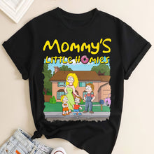 Load image into Gallery viewer, Mommy&#39;s Little Homies - Personalized Mom Shirt - Perfect Gift for Mom and Grandma Shirts PopCulturePrints
