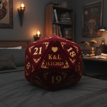 Load image into Gallery viewer, “Cherish Every Moment” - Custom Anniversary Pillow - Personalized Gift for Couples, Friends, and Loved Ones Pillow PopCulturePrints
