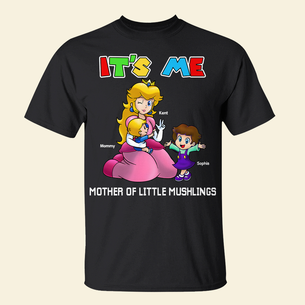 It's Me! Celebrate Motherhood - Personalized Shirt for Moms, Gift for Grandma Shirts PopCulturePrints